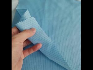 % 100 polyester elektrik iletken karbon fiber kumaş