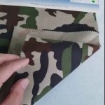Kamuflaj deseni askeri üniforma için 80/20 pamuklu polyester dimi kumaş